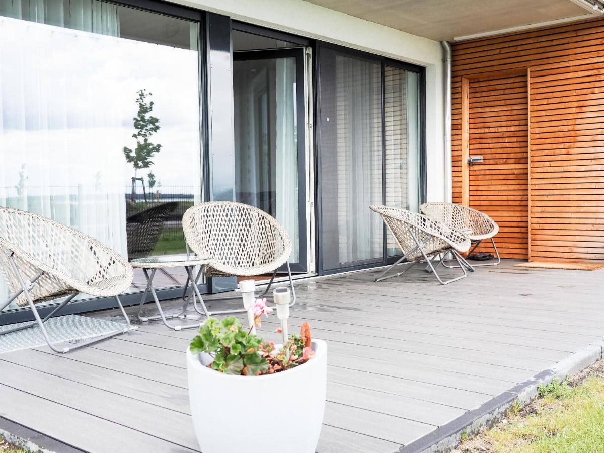 Moderne Ferienwohnung Mit Seeblick & Terrasse 96Qm 大雷申 外观 照片
