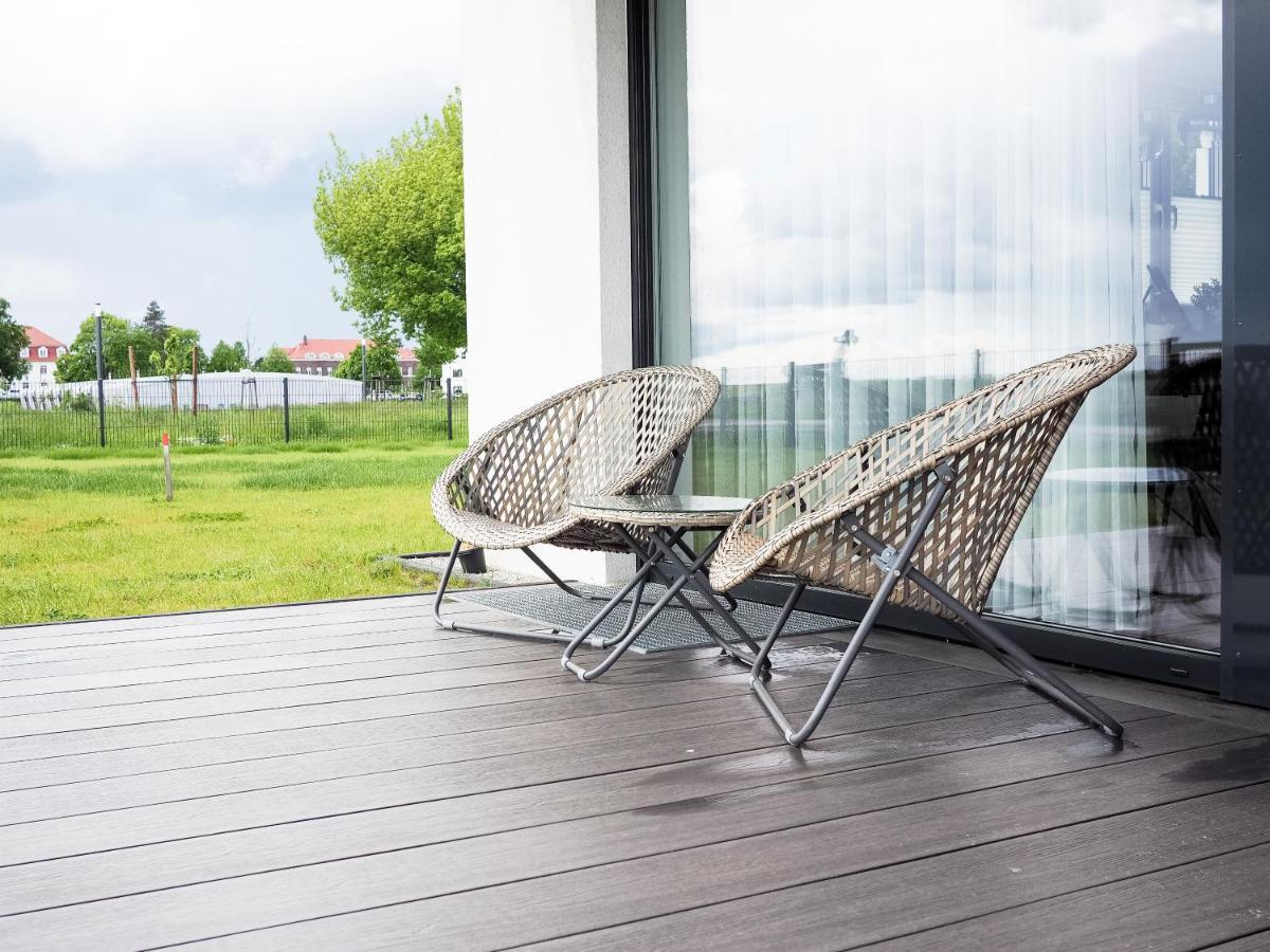 Moderne Ferienwohnung Mit Seeblick & Terrasse 96Qm 大雷申 外观 照片